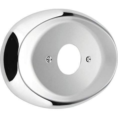 GROHE Rosette L:230 B:157 oval für Grohmix chrom 08365000 (1/4)