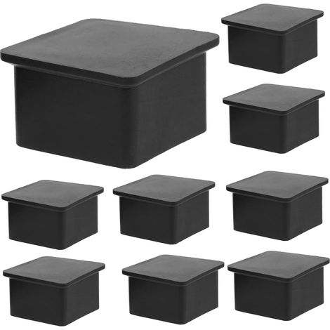 Lot de 20 protège-pieds de chaises et de tables, embouts carrés (1/5)