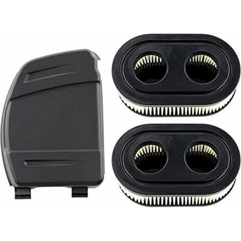 Ensemble de 2 Filtres à Air avec Couvercle de Filtre à Air pour Moteurs Briggs & Stratton 550E, 575EX, 575IS, 625EXI, 650EXI, 675EXI, 675IS, Remplace les Pièces 594106, 798339, 798452, 593260.-DPZO..D (1/4)