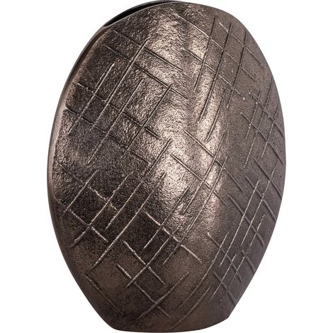 Vase bronze compact aux lignes arrondies - bronze (1/5)