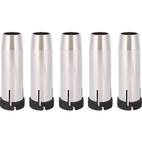 5-teiliges konisches Messing-Schweißdüsenset, Kontaktspitze zum Schweißen, Industriezubehör MB24KD (1/5)