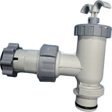 Intex Ersatz-Kolbenventil-Baugruppe – 10747 mit Adapter 10722 – für Poolfilter (1/4)