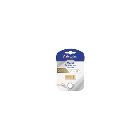 METAL EX USB 3.0 DRIVE GOLD 32GB (1/5)