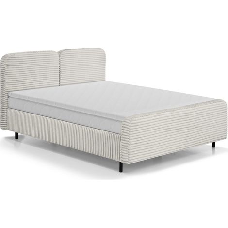 Cama continental Margate 130, Tilia 03, Doble, 140x200, Tapiz, Somieres, 148x223x104cm (1/5)