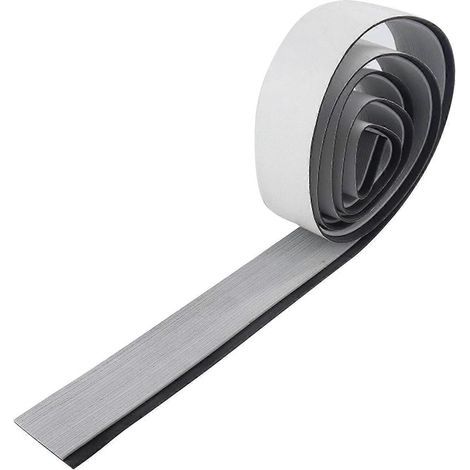 2024EVA Revêtement de sol imitation teck pour yacht et camping-car, bordures de plancher résistantes à la friction, coins de protection souples, accessoires pour yacht et camping-car (1/5)
