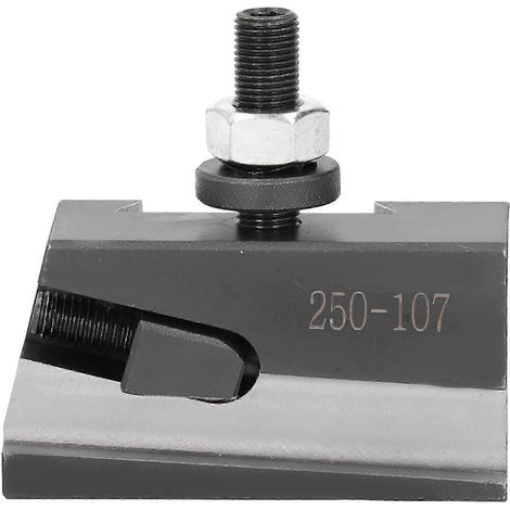 250107 Porte-outil à changement rapide de type américain, en acier à haute teneur en carbone, pour montage de fraise CNC, accessoires de tour (1/4)