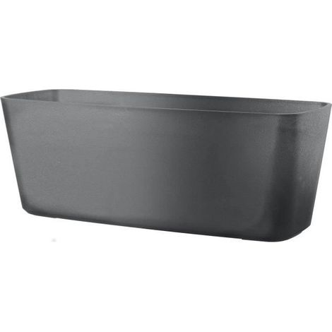Deroma Origin jardinera gris 12 litros diseño moderno (1/5)