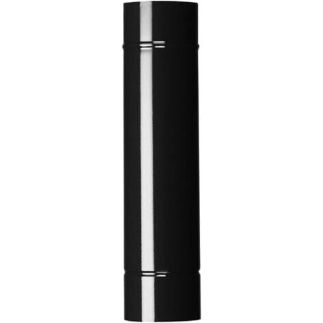 TUBO SMALTATO PER STUFA A LEGNA 'CLASSIC' Ø 120 mm - 50 cm - Col. nero - SAVE