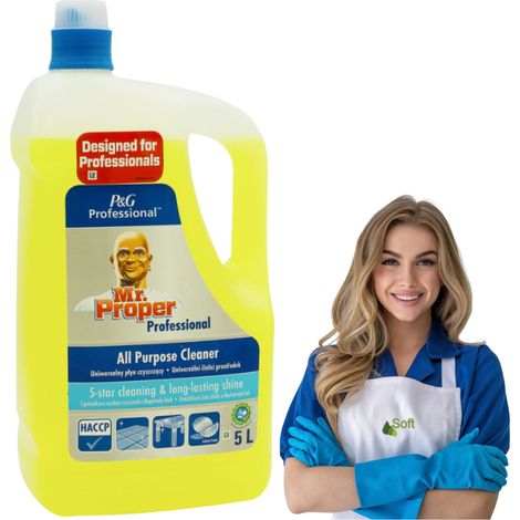 Limpiador universal de limón Mr Proper 5 l (1/5)