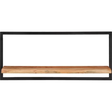 Maison Exclusive - Wandregale 2 Stk. 80x25x35 cm Massivholz Akazi