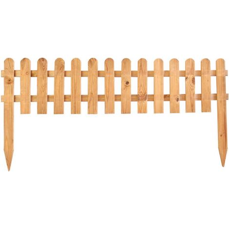 C. ANDALUCIA mini valla 120x30/60 madera clasica , Mini valla de madera clásica Medidas: 120x60 cm Ideal para la decoración de jardineras Extremos en punta para facilit
