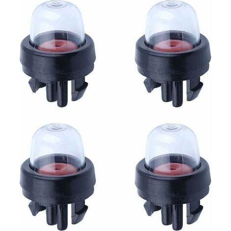 Poire D'Amorce - Compatible Carburetor Walbro 188-512 - Pour Débroussailleuse Tronçonneuse Soufflante Pompe À Eau - Lot De 4 (1/4)