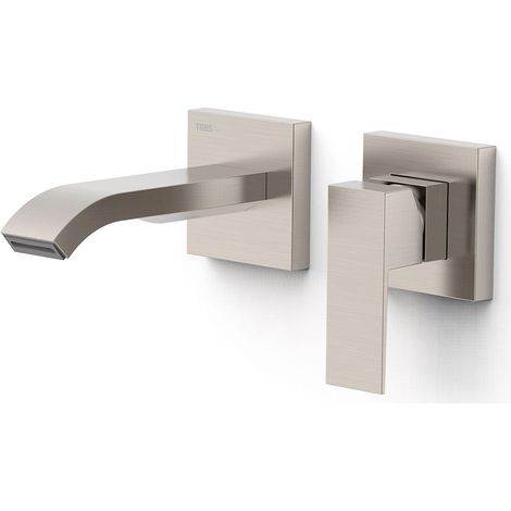 TRES 00630023AC CUADRO Pieza Vista para Cuerpo Empotrado De Lavabo Color Acero - ref: 00630023AC