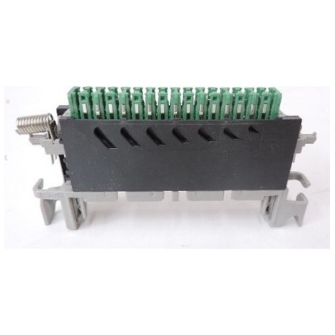 Module RCP vert 8p à coupure avec dispositif de reprise de drains 3M TELECOM POUYET P23S1163