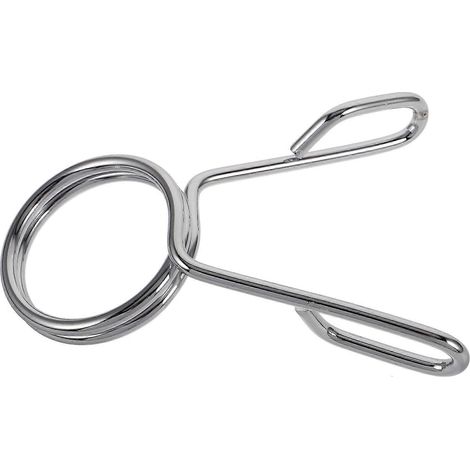 Pinces pour haltères, pinces pour barres d'haltères, pinces à ressort, ensemble de 5 pièces, adapté aux salles de sport. (1/5)