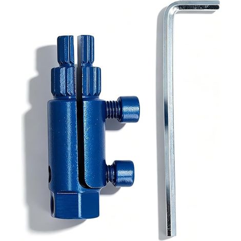 Extracteur de Filetage de Tuyau Cassé, Outil de Démontage de Robinet Réglable Extracteurs de Vis de Boulon avec Clé Kit de Clé à vis Facile à Retirer Pour 1/2"/ 3/4"/ 1" (1/4)