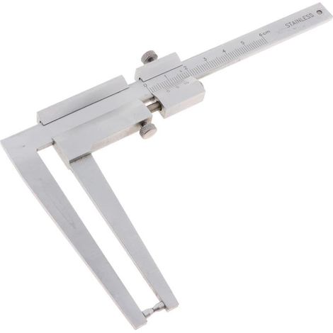 Jauge d'épaisseur de disque frein à vernier, outil mesure (1/5)