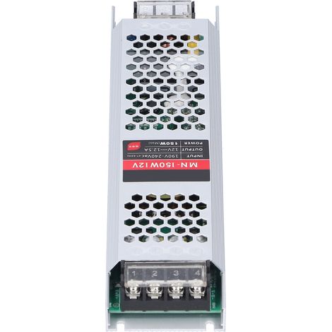 Transformateur d'alimentation CTG 150 W, étanche IP68, pour LED, 12 V CC (1/5)