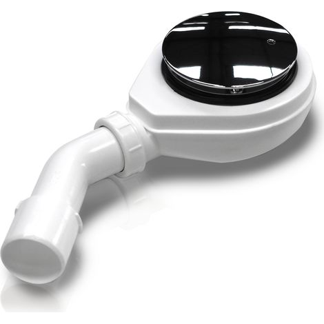 Ablaufgarnitur Set für Duschwanne Duschtasse Ø 90 mm Bad Duschabfluss Siphon mit Abdeckung TYP 1
