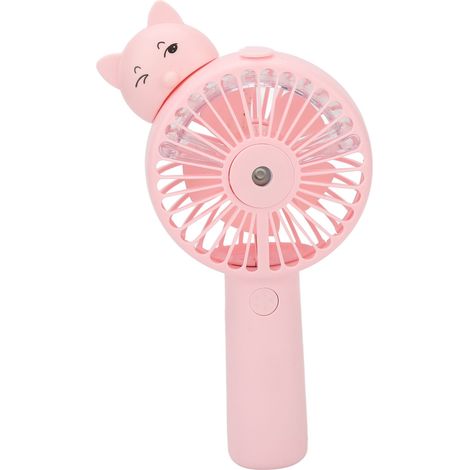 Mini ventilateur brumisateur portable rechargeable à main, support téléphone intégré, brumisation rafraîchissante USB, pistolet brumisateur de poche, accessoire mobile. (1/5)