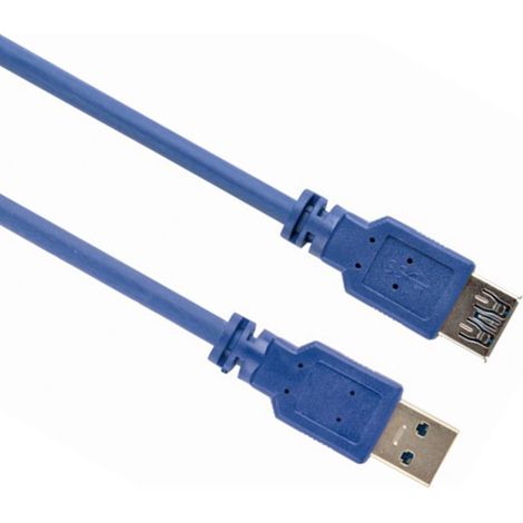 Câble usb gembird extension usb 3.0 mâle femelle 1.8m (1/5)