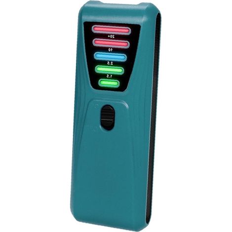 Strahlungsmessgerät für den Haushalt – EMF-Detektor – Umgebungsinspektion – 5 LED-Anzeigen – 16,7 cm – Grau (1/5)