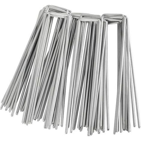 Ground anchors, 30 pieces per pack, 150 x 40 mm, 3 mm diameter, for fixing. (1/5)