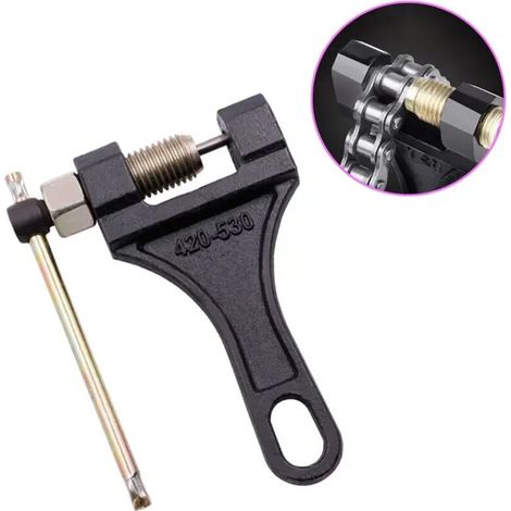 Coupe-chaîne dissolvant de chaîne moto grande chaîne enlèvement outil spécial universel chaîne batteur chaîne décapant moto outils (1/5)