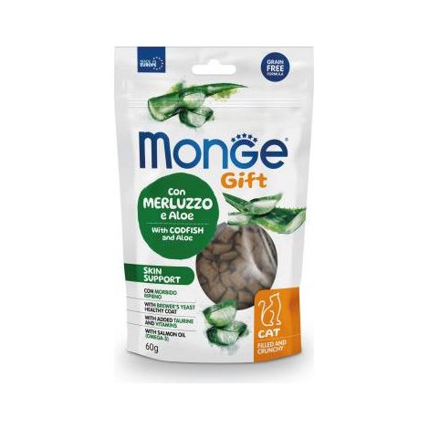 Monge Gift Katzen-Trockenfutter 60 g Adult Kabeljau