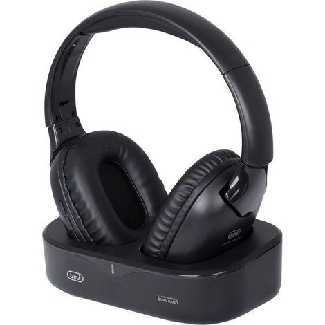Trevi Cuffia TV Ricaricabile Wireless a Radiofrequenza FRS 1490 RW (1/5)