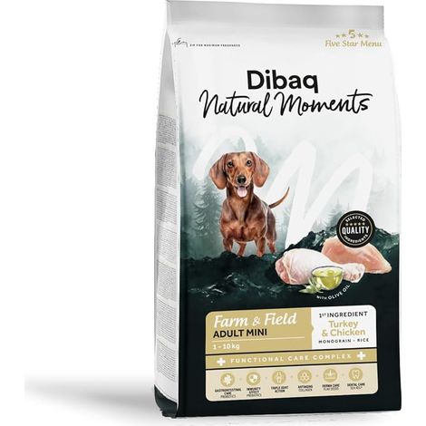 Natural Moments Dinde Poulet Adulte Petite Race 6 kg (1/5)