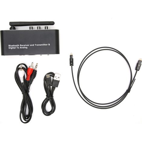 Convertisseur Audio Optique/Coaxial vers RCA pour Téléphones, Tablettes, Téléviseurs (1/5)