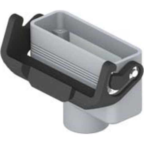 capot prolongateur - 1 levier - sortie verticale - pg16 - gabarit 66.16 - ilme czv25lg