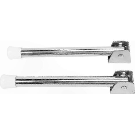 Paire de pieds pivotants renforcés pour banc de bateau pliable - Support d'assise en acier inoxydable, jambes de stabilisation durables pour siège de barque. (1/4)