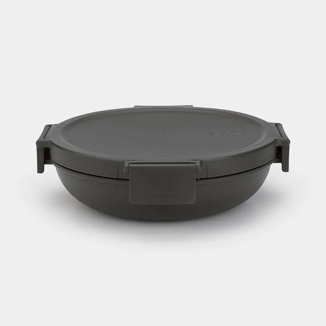 Brabantia Make & Take Essensbox 1L dunkelgrau wasserdicht