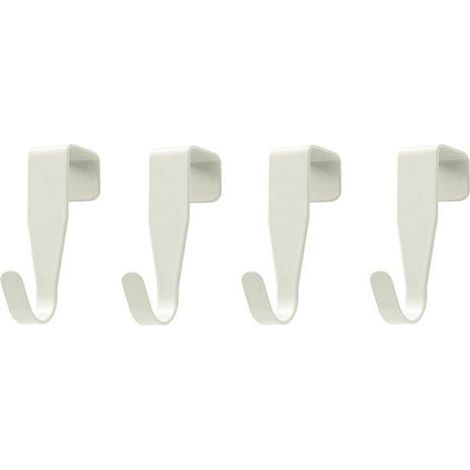 8 Haken aus Edelstahl in S-Form, Hakenleisten für Badezimmer, Küche, Schubladen und Schränke