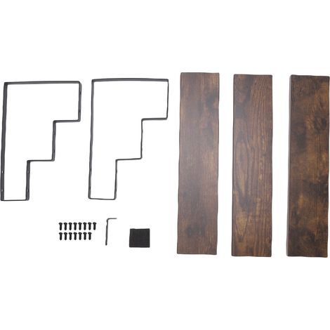 Organizzatore di profumi multiuso, supporto in legno per esposizione, portaoggetti da cucina, contenitore per cosmetici e prodotti per la cura della pelle, 3 ripiani. (1/5)