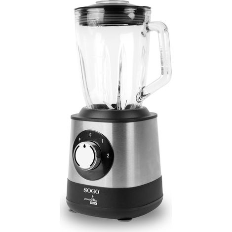 Batidora Vaso Sogo BAT-SS-5585 1500W 1.5L 6 Cuchillas Inox
