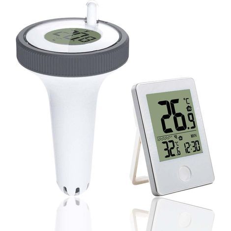 Thermomètre flottant pour piscines, pour mesurer la température de l'eau des piscines, spas, jacuzzis et aquariums-AquaForge (1/5)