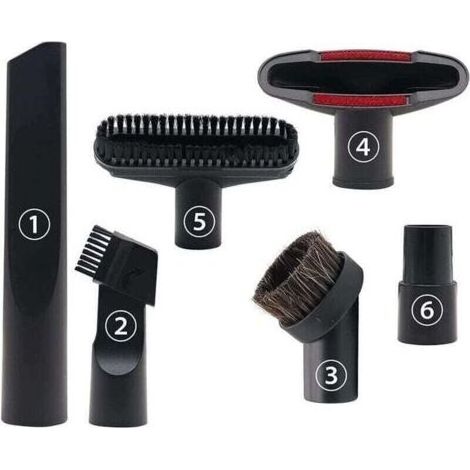 Accessoires pour aspirateurs de calibre 32 et 35 mm, XU, Compatibles avec les buses Karcher, Rowenta, Hoover, Xoiture, Bosch et Miele. (1/4)