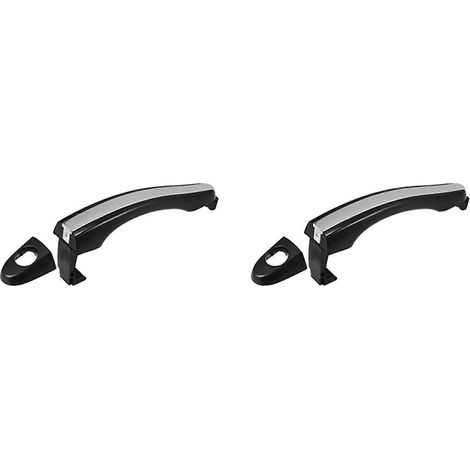 2 manijas exteriores de puerta delantera izquierda 82651-3L000 para Hyundai Azera 2006-2011. Tirador de puerta exterior con embellecedor cromado. (1/5)