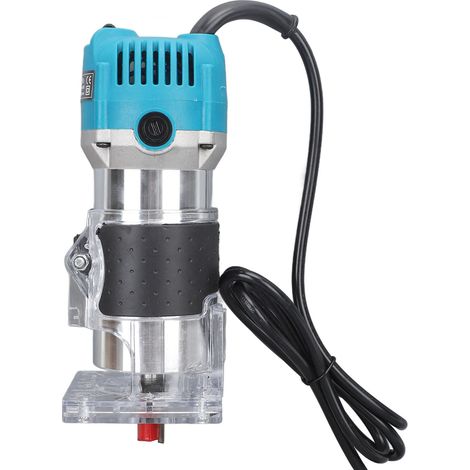 Défonceuse électrique à main compacte filaire pour bois, outil de fraisage pour menuiserie, prise UE 220V (1/5)