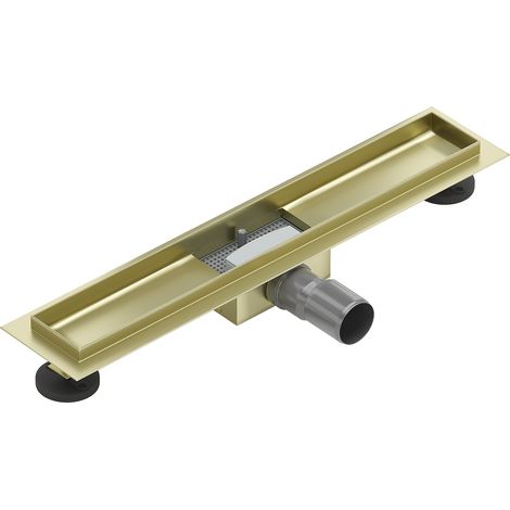 Mexen Flat Korpus für Linienablauf 60 cm, gebürstetes Gold - 1A15060 (1/4)