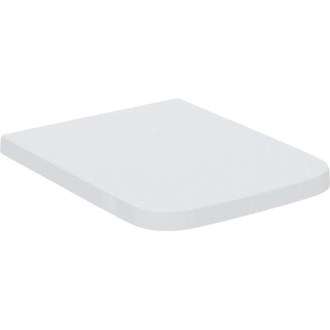 Tapa inodoro BLEND SQUARE 365x455x35mm blanco IDEAL STANDARD (1/4)