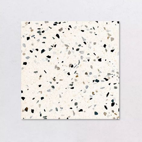 Carrelage Effet Terrazzo RE-BEL 60x60 cm Perle Re-Bel (1/4)
