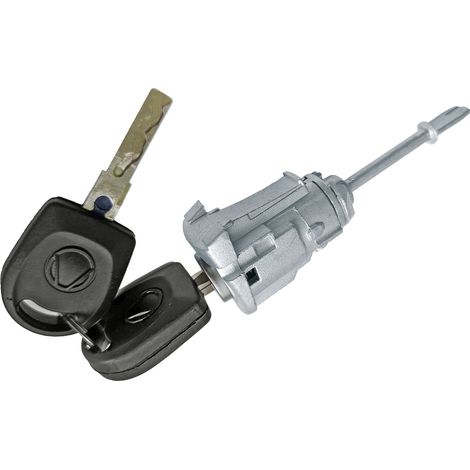 Applicable to Volkswagen SEAT 6L3 right door lock dual key car door lock cylinder parts OE:6L3837167B (1/4)
