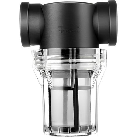Filtre De Pompe A Eau - 1 Pouce - 80 Mesh - Couvercle Transparent - Acier Inoxydable - Pour Jardin Maison Plantation - 1 Unite
