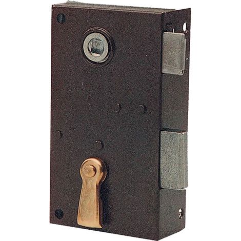 SERRATURA VERTICALE DA APPLICARE ART. 185 E 45 - lunghezza mm 70 Dx