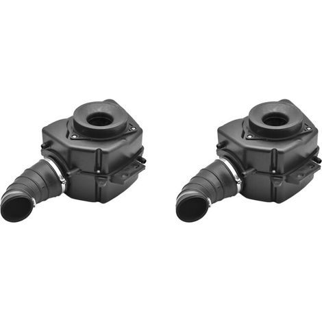 2 filtros de aire para motocicleta, ATV, quad, kart y scooter con motor de 125 cc a 300 cc (con orificios de montaje).
