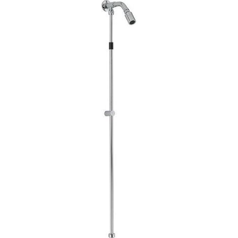 Wandmontiertes Duschset mit Duschkopf und verchromtem Anschlussschlauch – Idral Modern 09031KT20 (1/4)